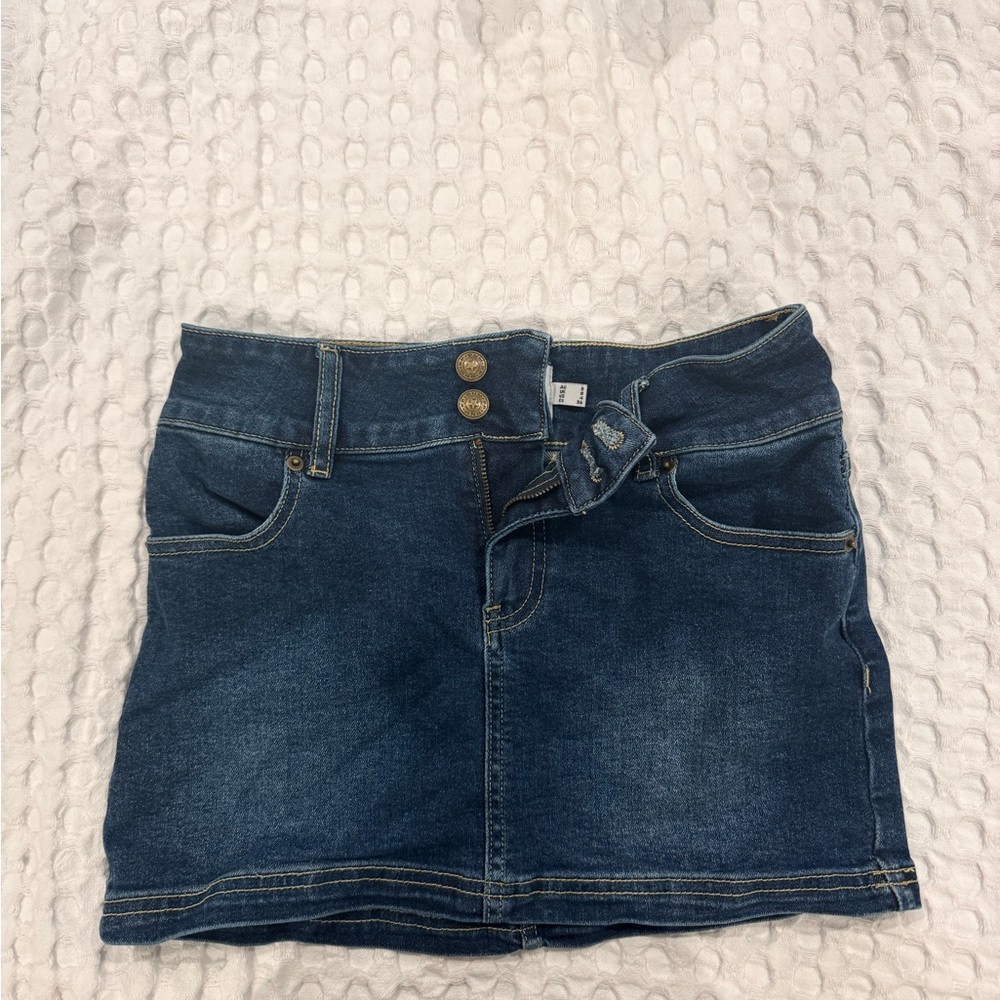 Princess polly Stylish Denim Mini Skirt